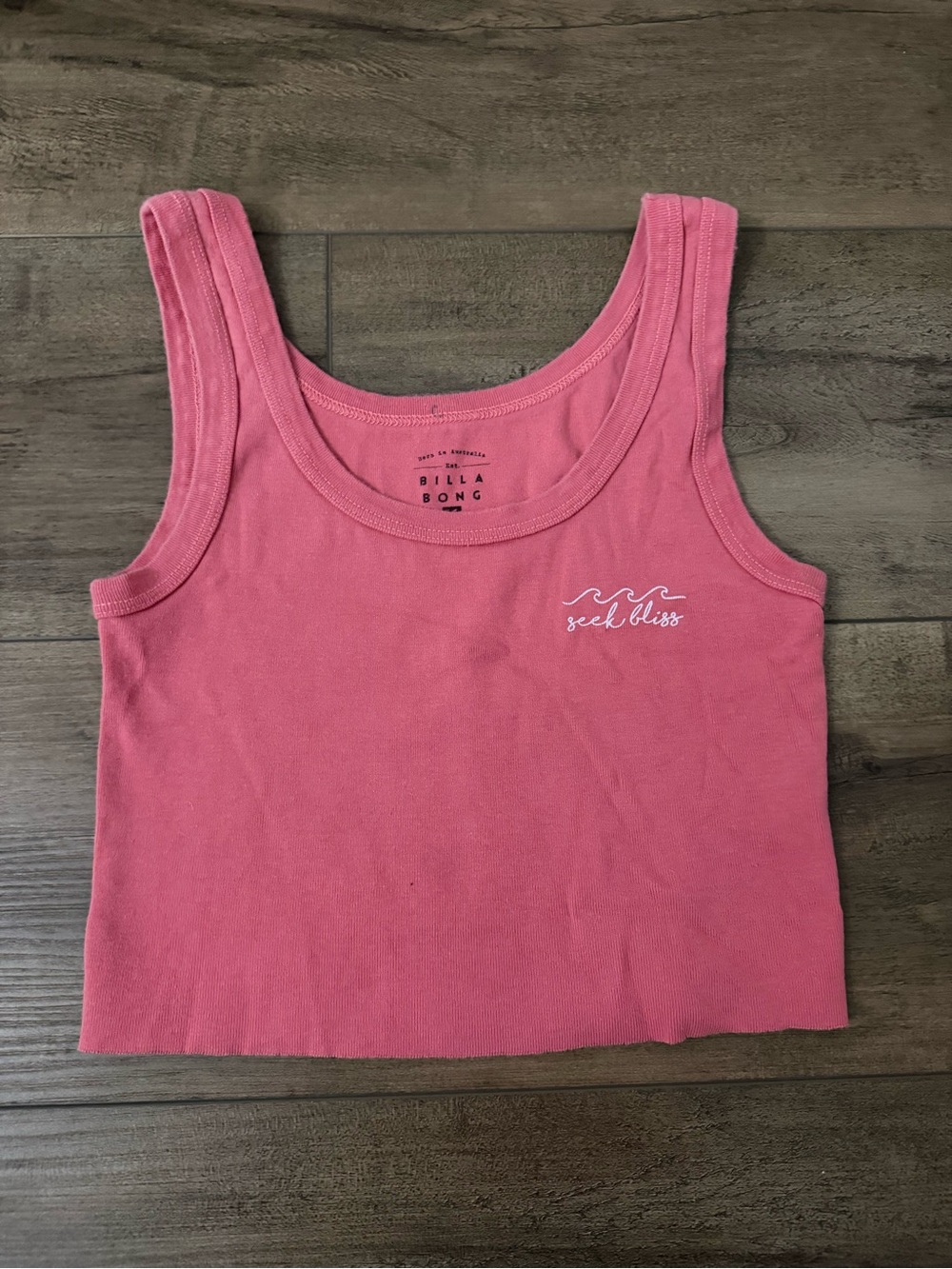 Billabong Rose Pink 'Seek Bliss' Scoop Tank